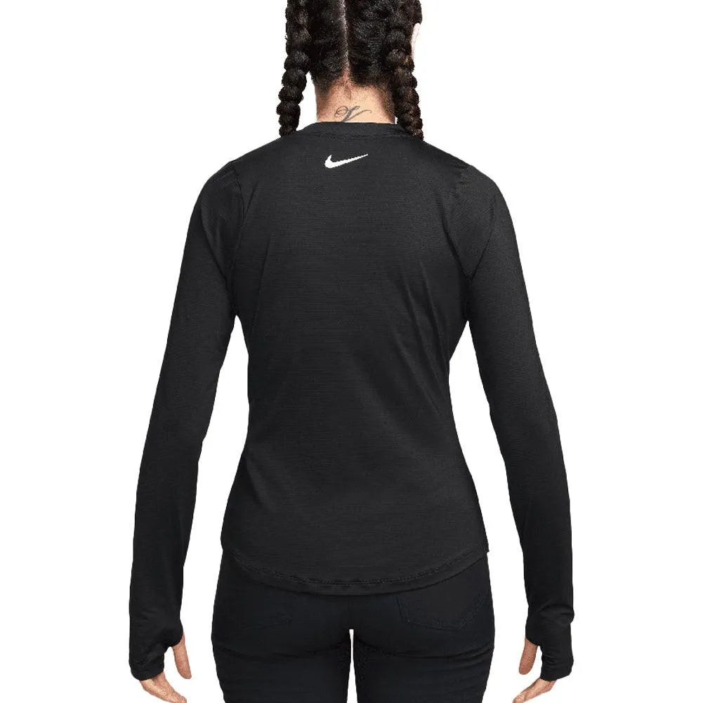 Women's Dri-Fit Victory Long Sleeve Print Tennis Top