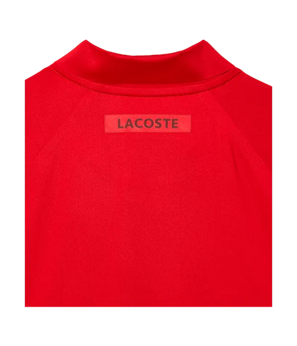 Polo Lacoste Djokovic Rojo/Negro 2025