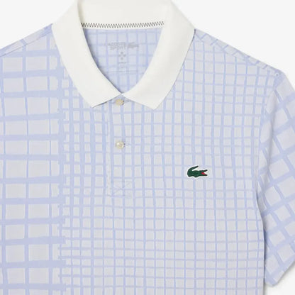 Men's Danill Medvedev Tennis Polo Lapland and Delphinium