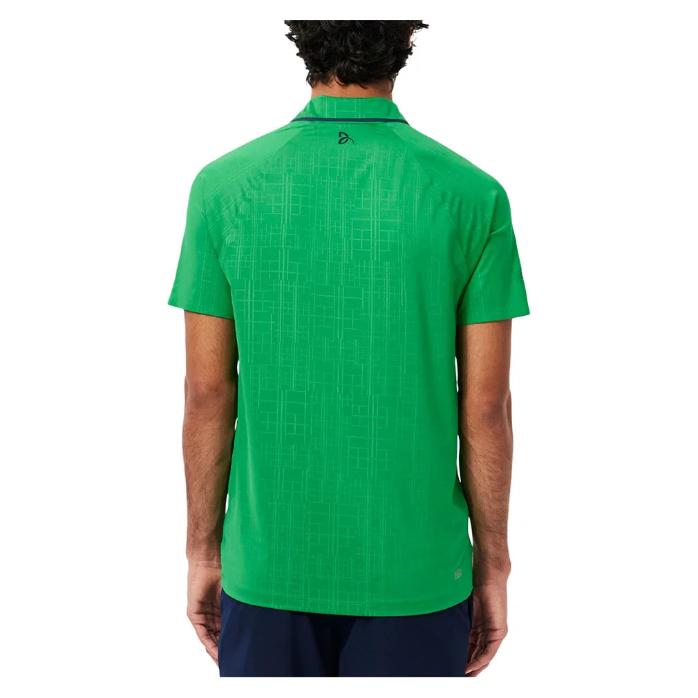 Men's Novak Djokovic On-Court Tennis Polo Calathea