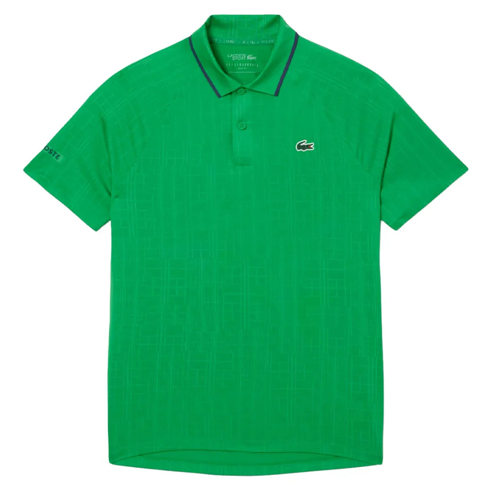 Men's Novak Djokovic On-Court Tennis Polo Calathea
