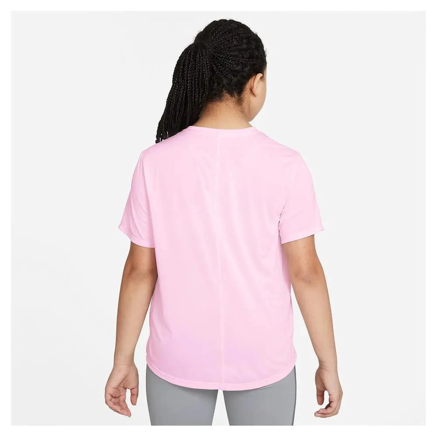 Girls' Dri-FIT One Short-Sleeve Top (Extended Size)