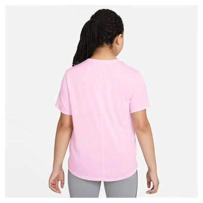 Girls' Dri-FIT One Short-Sleeve Top (Extended Size)
