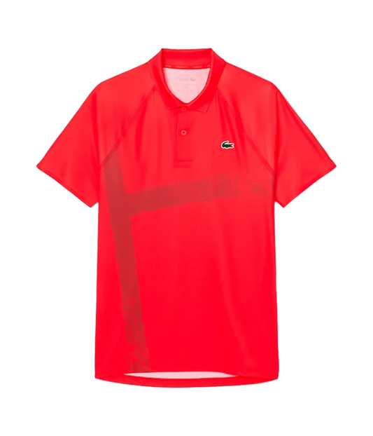Polo Lacoste Novak Djokovic Rojo 2025