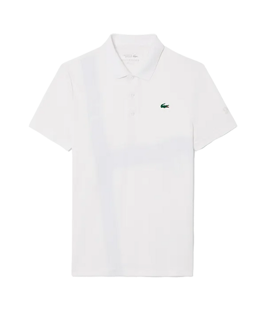 Polo Lacoste Novak Djokovic White 2025