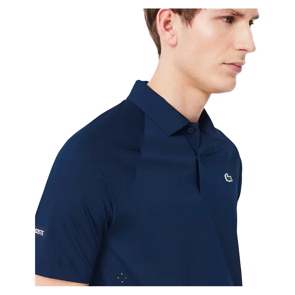 Men's Novak Djokovic On-Court Tennis Polo Navy