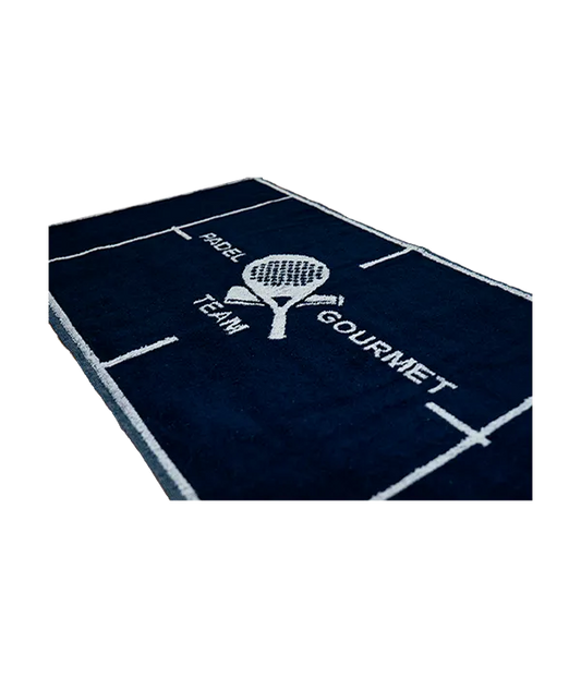 Pack Padel Team Gourmet: Camiseta Gourmet Blanca Men + Toalla