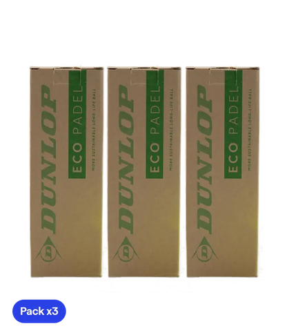 Balls  Dunlop Eco Padel (Pack x3)