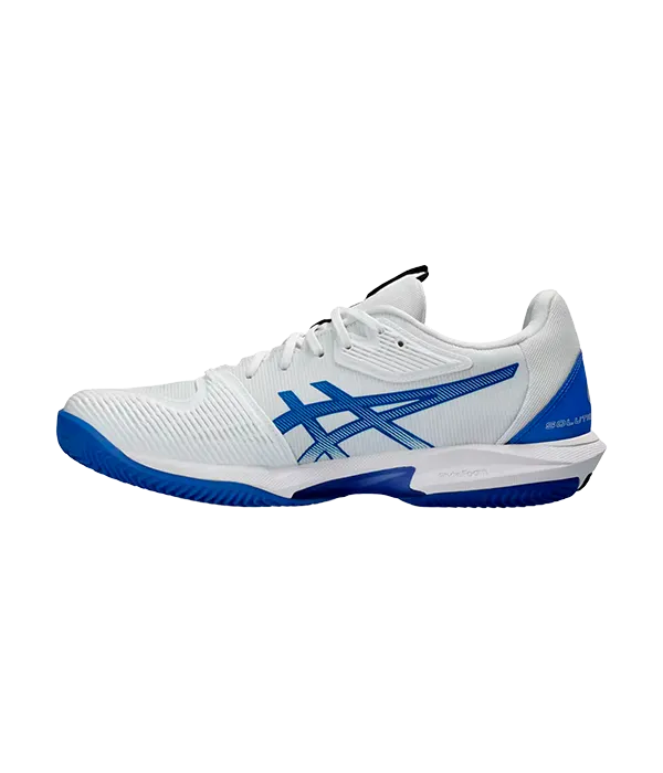 Padel Shoes Asics Solution Speed FF 3 Clay White/Tuna Blue