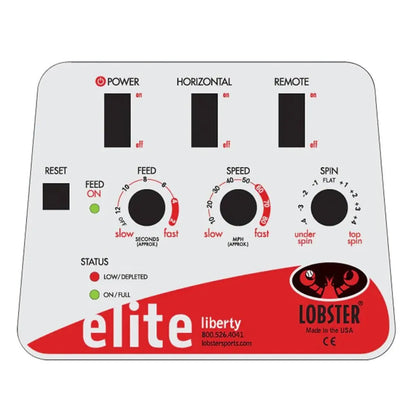 Elite One with 2-Function Remote Control Ball Machine