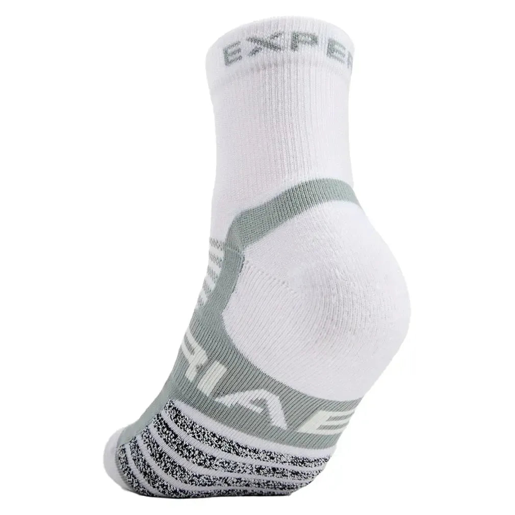 Experia Light Cushion Ankle Tennis Socks White