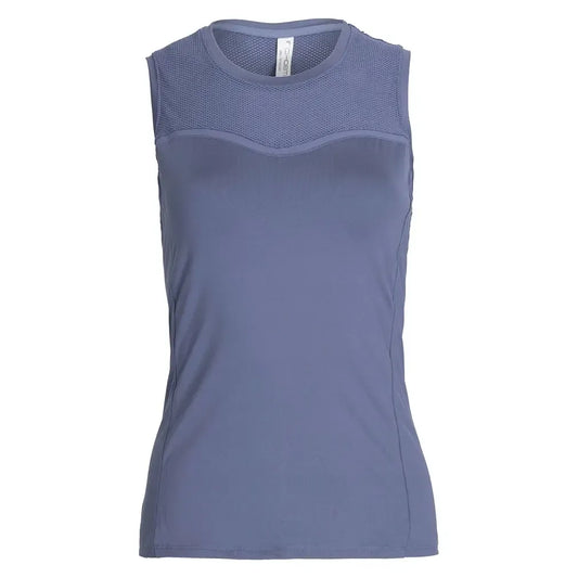 Women's Elise Tennis Tank Shadow Blue-Apparel-Inphorm-F24001-2501F25-Tennis Express