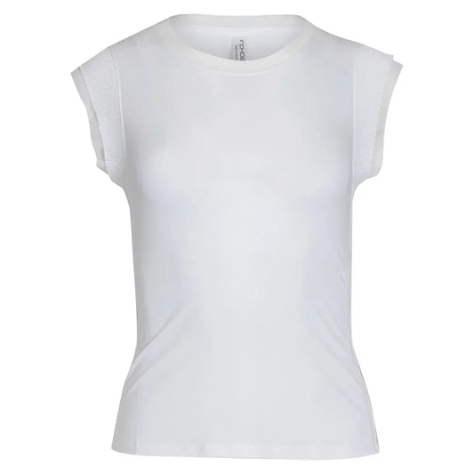Women's Eva Tennis Tank White-Apparel-Inphorm-F25014-001F25-Tennis Express