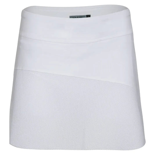 Women's Zoe Tennis Skort White-Apparel-Inphorm-F25016-001F25-Tennis Express
