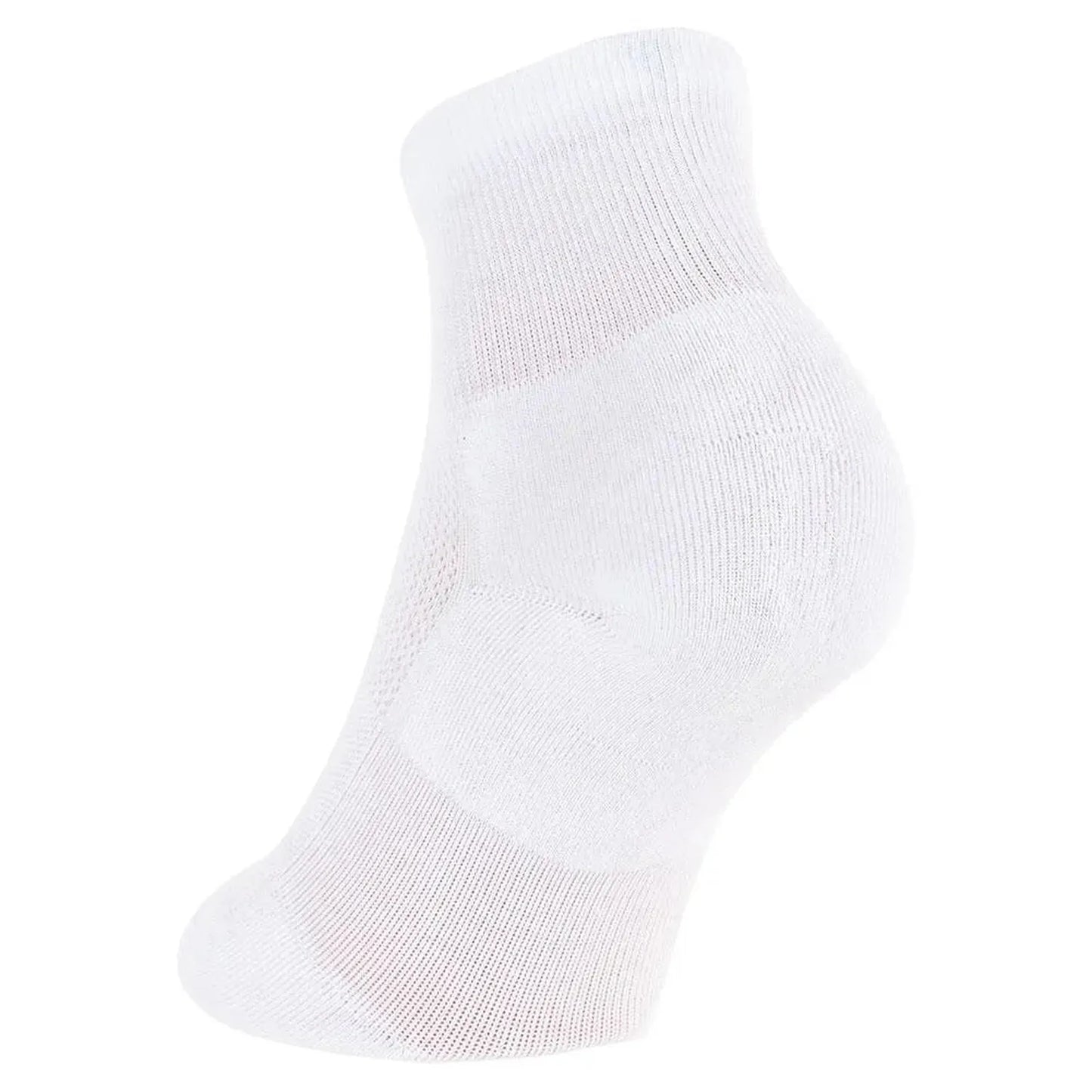 High Performance Max Cushion Quarter Socks White