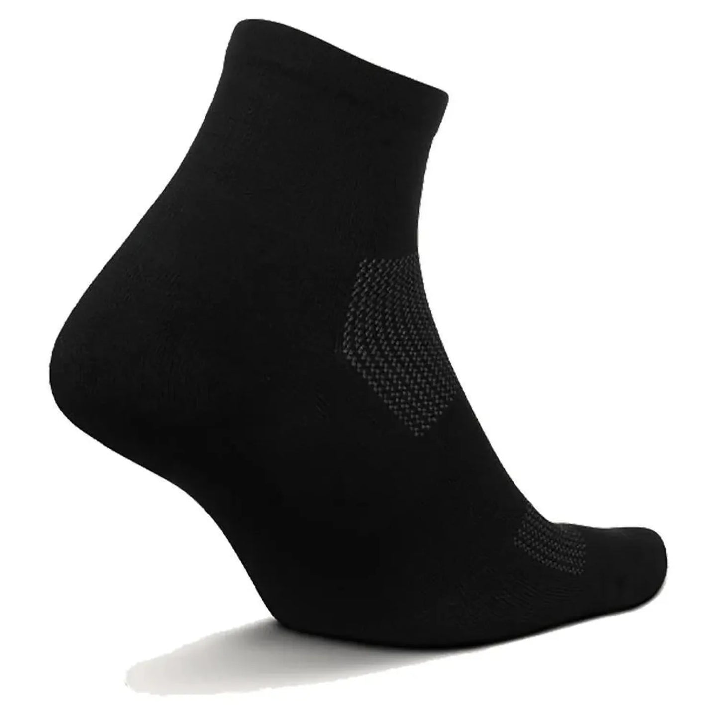 High Performance Ultra Light Cushion Quarter Socks Black