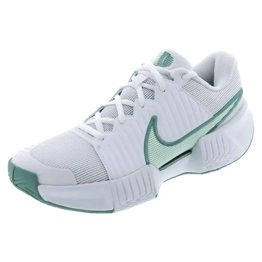 Women's GP Challenge Pro Tennis Shoes White and Mint Foam-Footwear-Nike-FB3146-107F25copy-Tennis Express