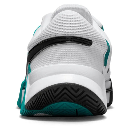 Men's Zoom GP Challenge 1 Tennis Shoes White and Radiant Emerald
