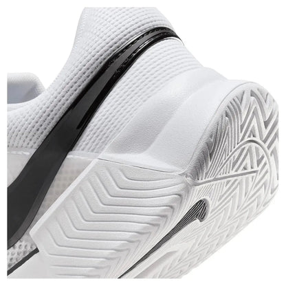Women's Zoom GP Challenge 1 Tennis Shoes White and Black