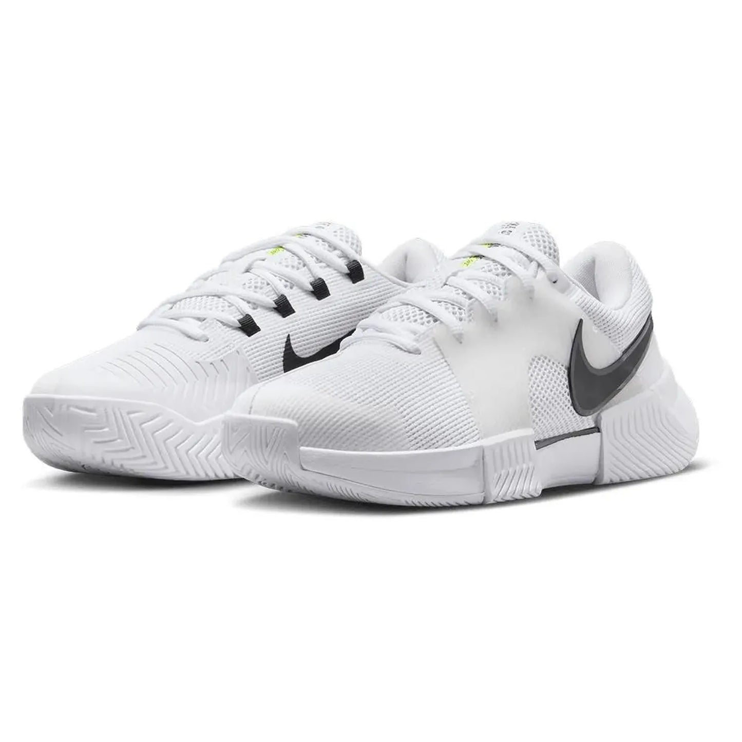 Women's Zoom GP Challenge 1 Tennis Shoes White and Black