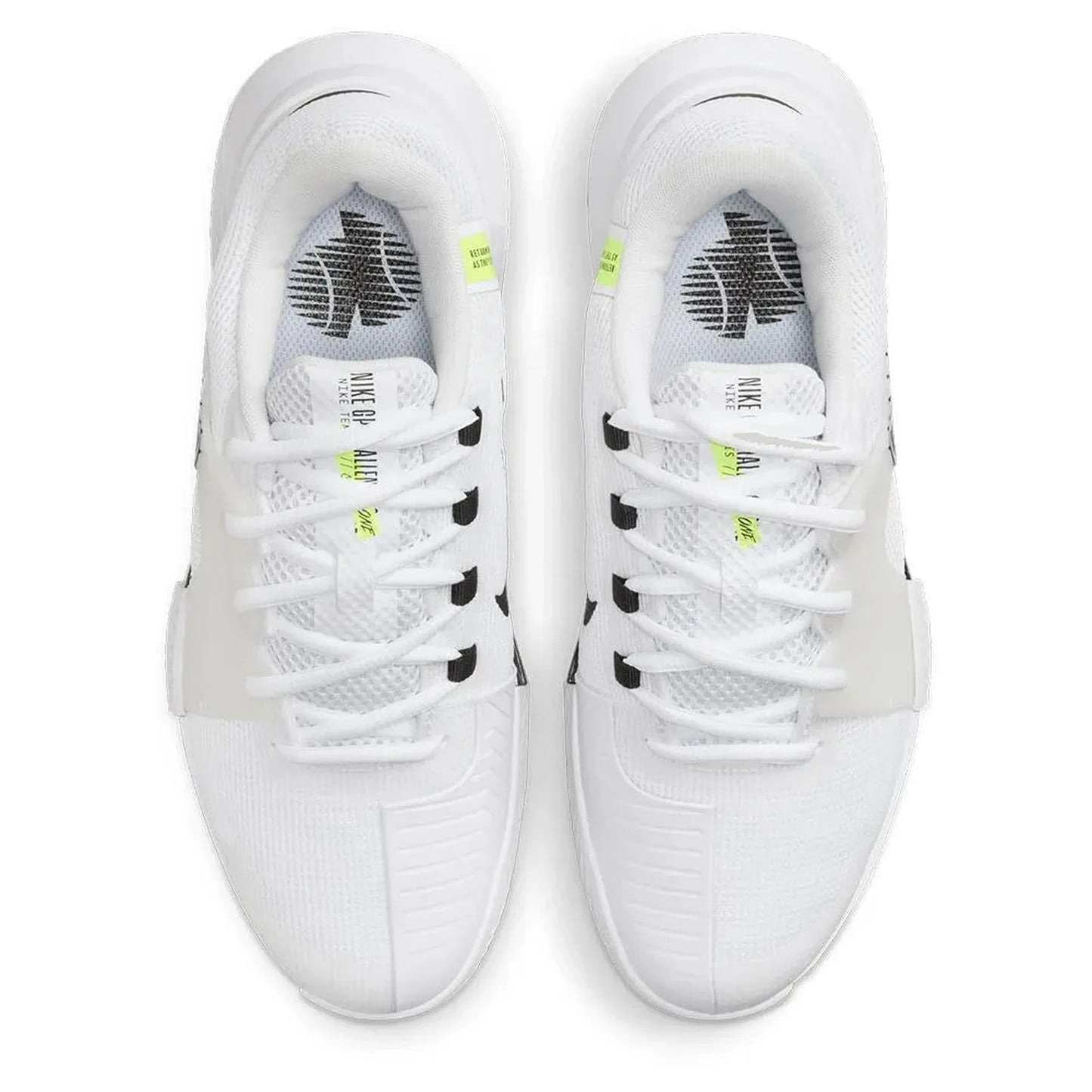 Women's Zoom GP Challenge 1 Tennis Shoes White and Black