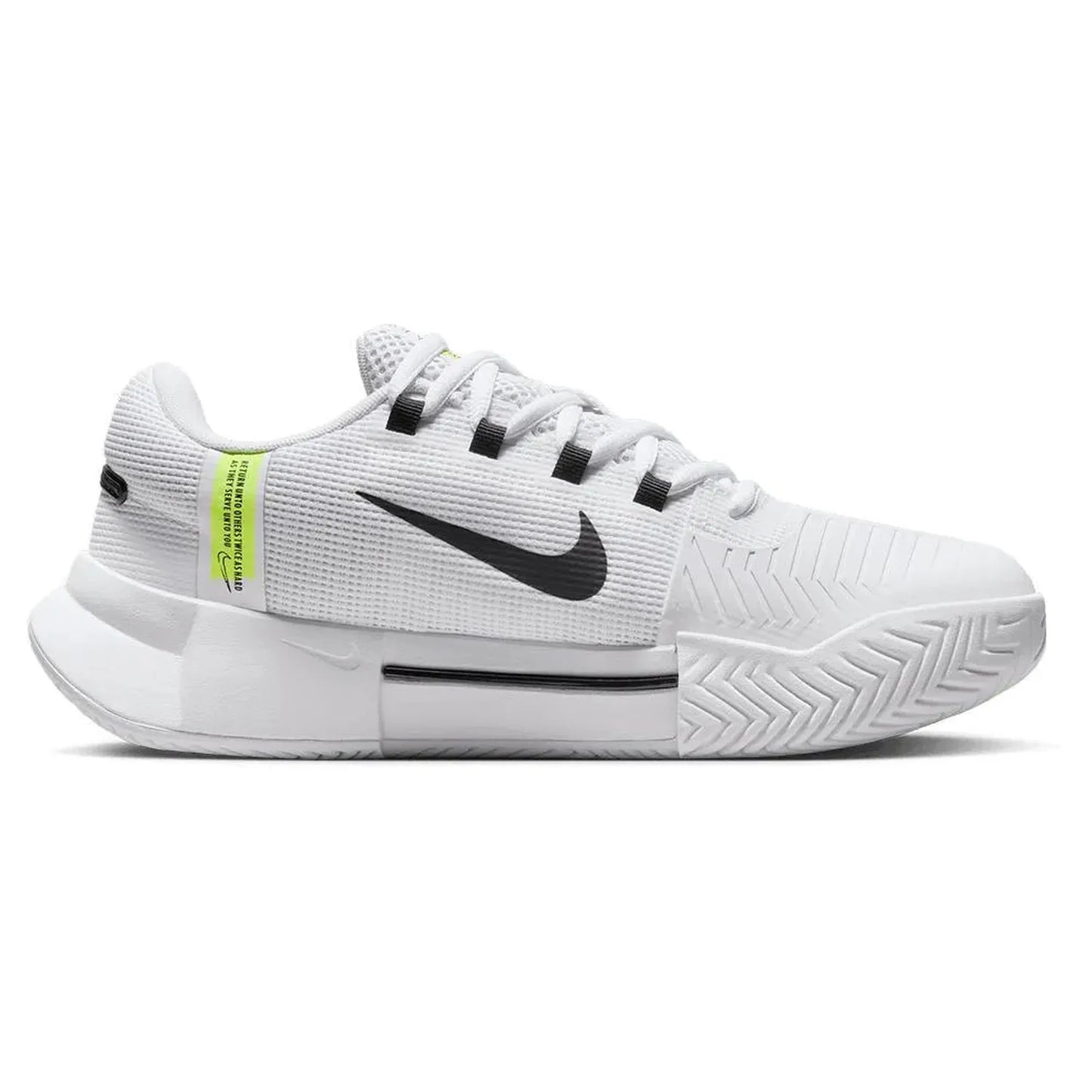 Women's Zoom GP Challenge 1 Tennis Shoes White and Black