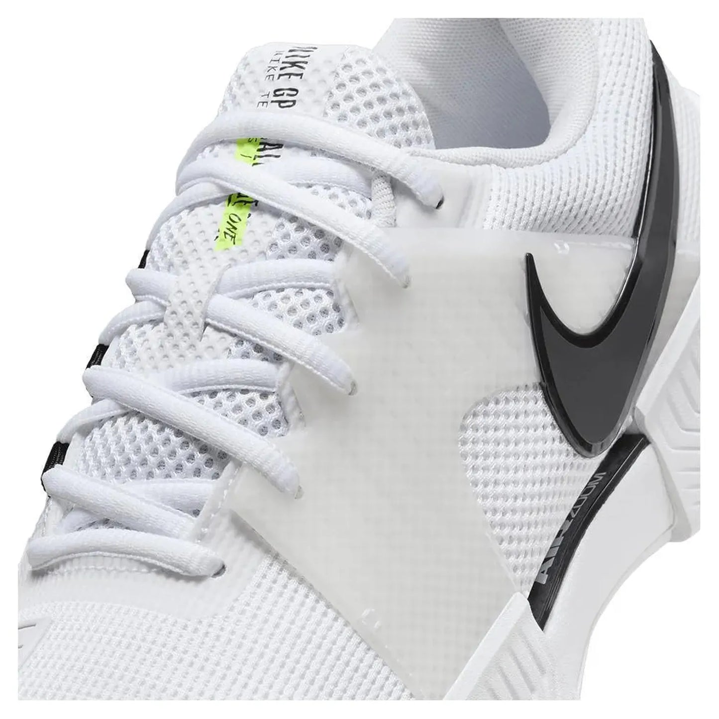 Women's Zoom GP Challenge 1 Tennis Shoes White and Black