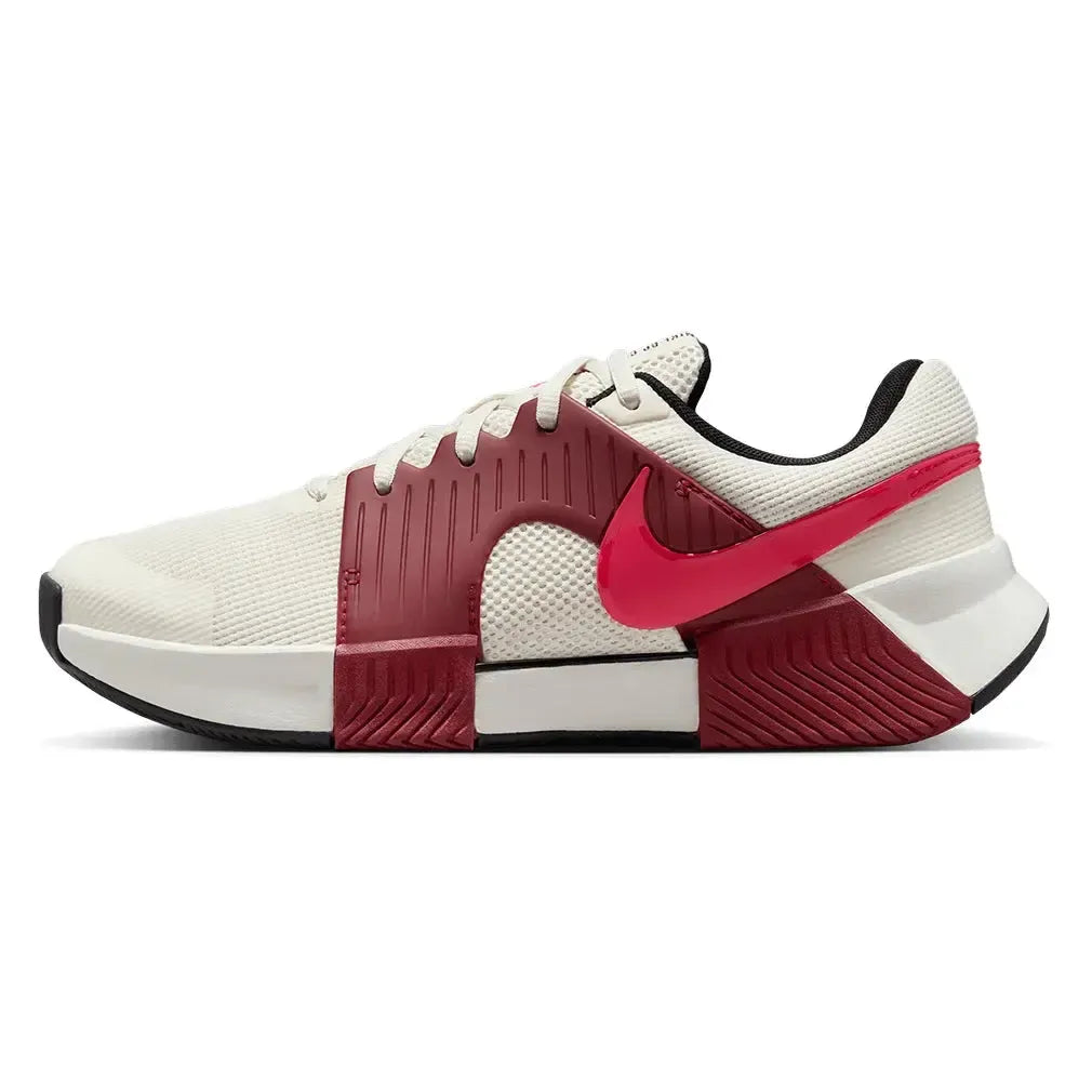 Women's Zoom GP Challenge 1 Tennis Shoes Pale Ivory and Rush Pink
