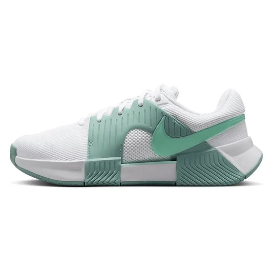 Women's Zoom GP Challenge 1 Tennis Shoes White and Mint Foam