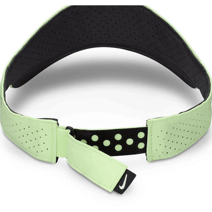 Men's Dri-Fit Advance Ace Tennis Visor Barely Volt and Stadium Green