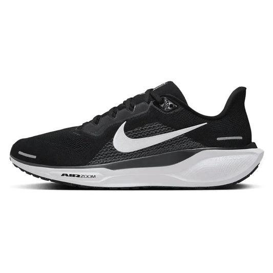 Men's Pegasus 41 Running Shoes Black and White