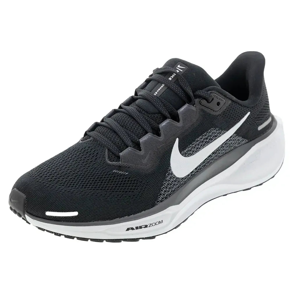 Women's Pegasus 41 Running Shoes Black and White-Footwear-Nike-FD2723-002U25-Tennis Express