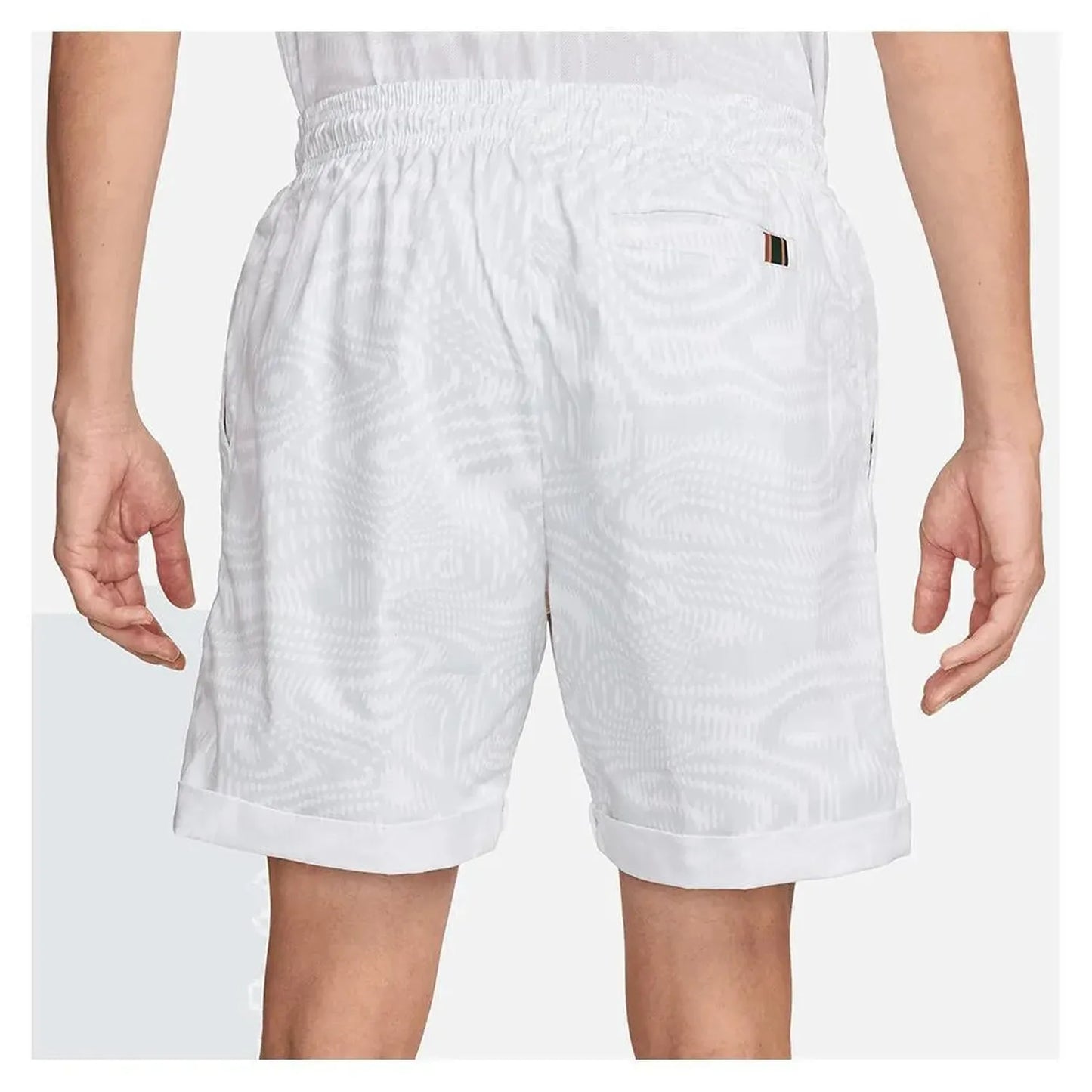 Men's Dri-Fit Heritage 6 Inch Tennis Short White