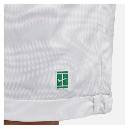 Men's Dri-Fit Heritage 6 Inch Tennis Short White