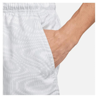 Men's Dri-Fit Heritage 6 Inch Tennis Short White