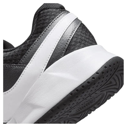 Men's Court Lite 4 Tennis Shoes Black and White