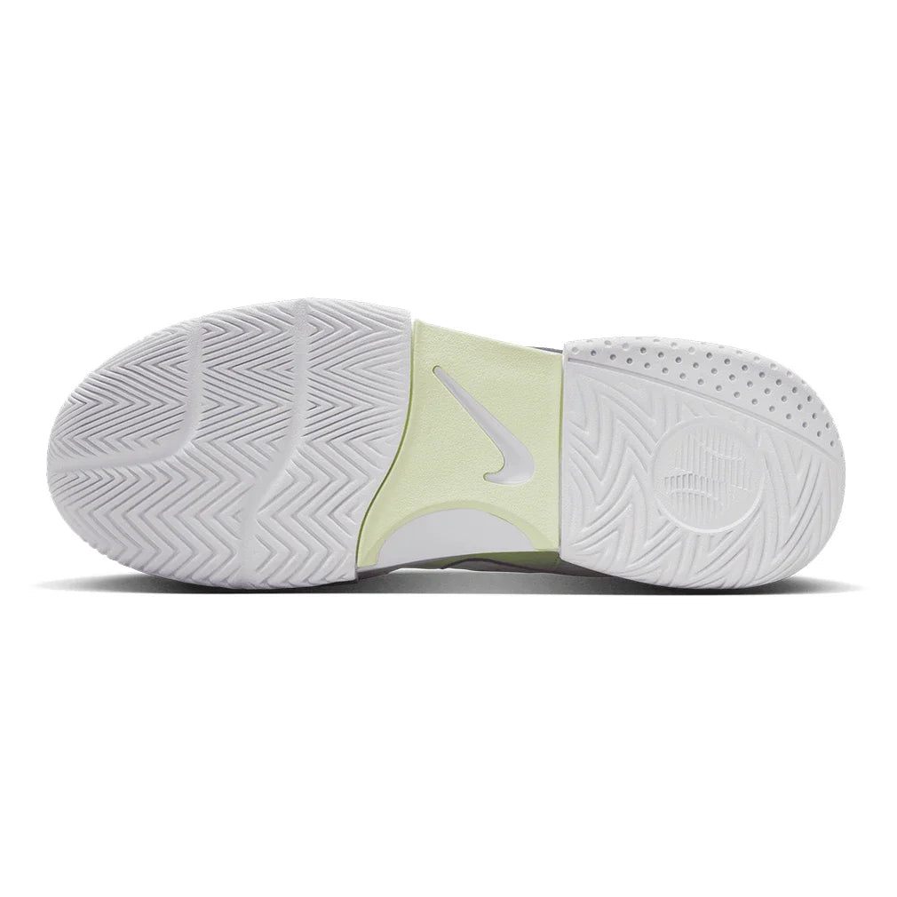 Men's Court Lite 4 Tennis Shoes White and Dark Raisin