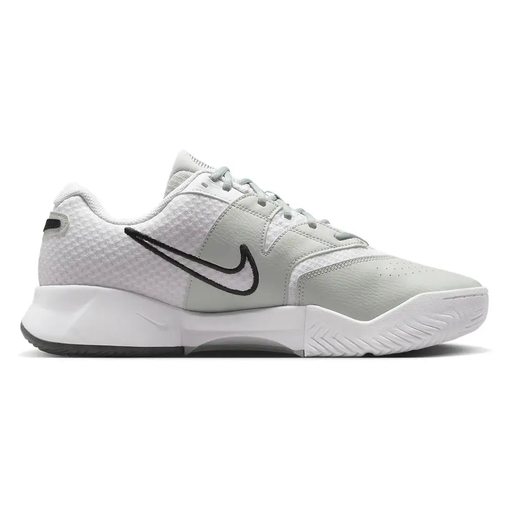 Men's Court Lite 4 Tennis Shoes White and Steam