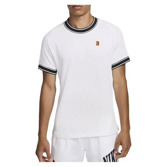 Men's Heritage Tennis Top-Apparel-Nike-FN0318-B-100-Tennis Express