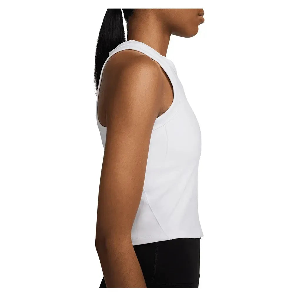 Women's One Fitted Dri-FIT Cropped Tennis Tank Top