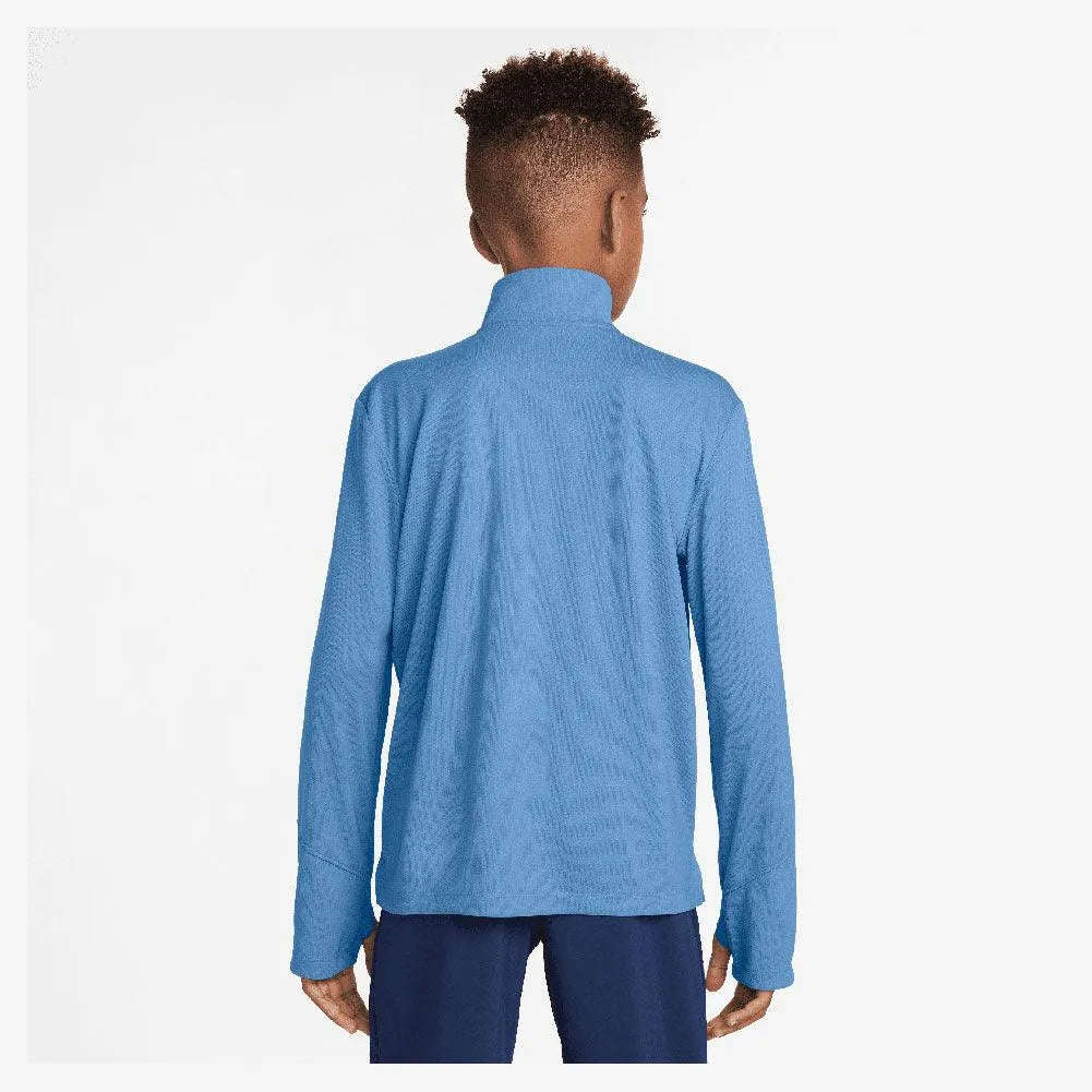 Boys' Dri-Fit Multi Long Sleeve Half Zip Tennis Top