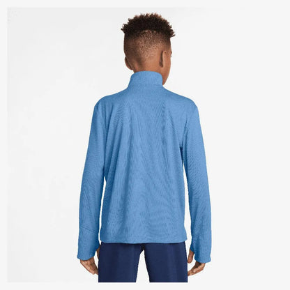 Boys' Dri-Fit Multi Long Sleeve Half Zip Tennis Top