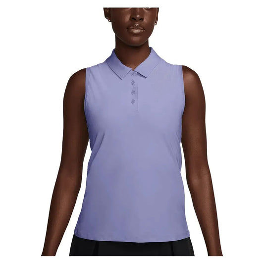 Women's Dri-Fit Victory Sleeveless Tennis Polo-Apparel-Nike-FQ1572-533-Tennis Express