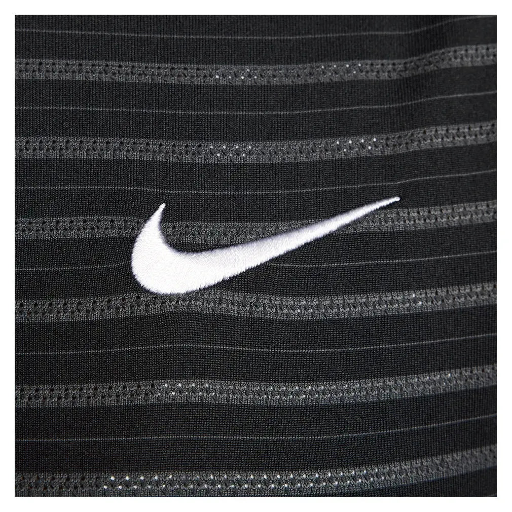 Women's Dri-Fit Victory Sleeveless Striped Tennis Polo