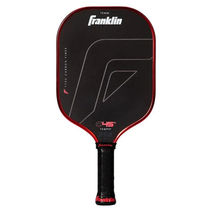 C45 Tempo 16mm Pickleball Paddle Red-Racquets-Franklin Sports-FS59237-1-Tennis Express