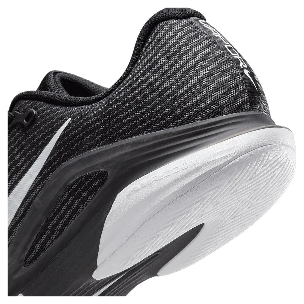 Men's Zoom Vapor 12 Tennis Shoes Black and White