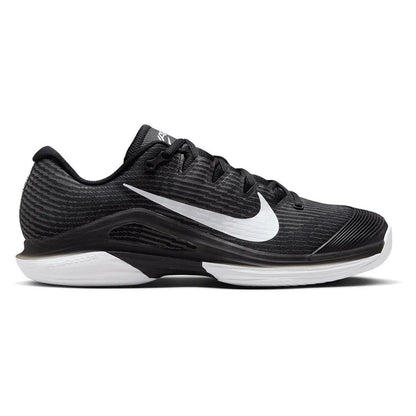 Men's Zoom Vapor 12 Tennis Shoes Black and White