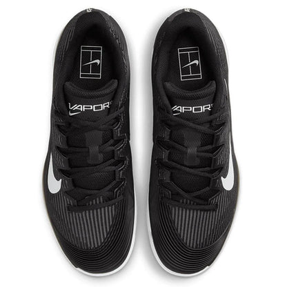 Men's Zoom Vapor 12 Tennis Shoes Black and White