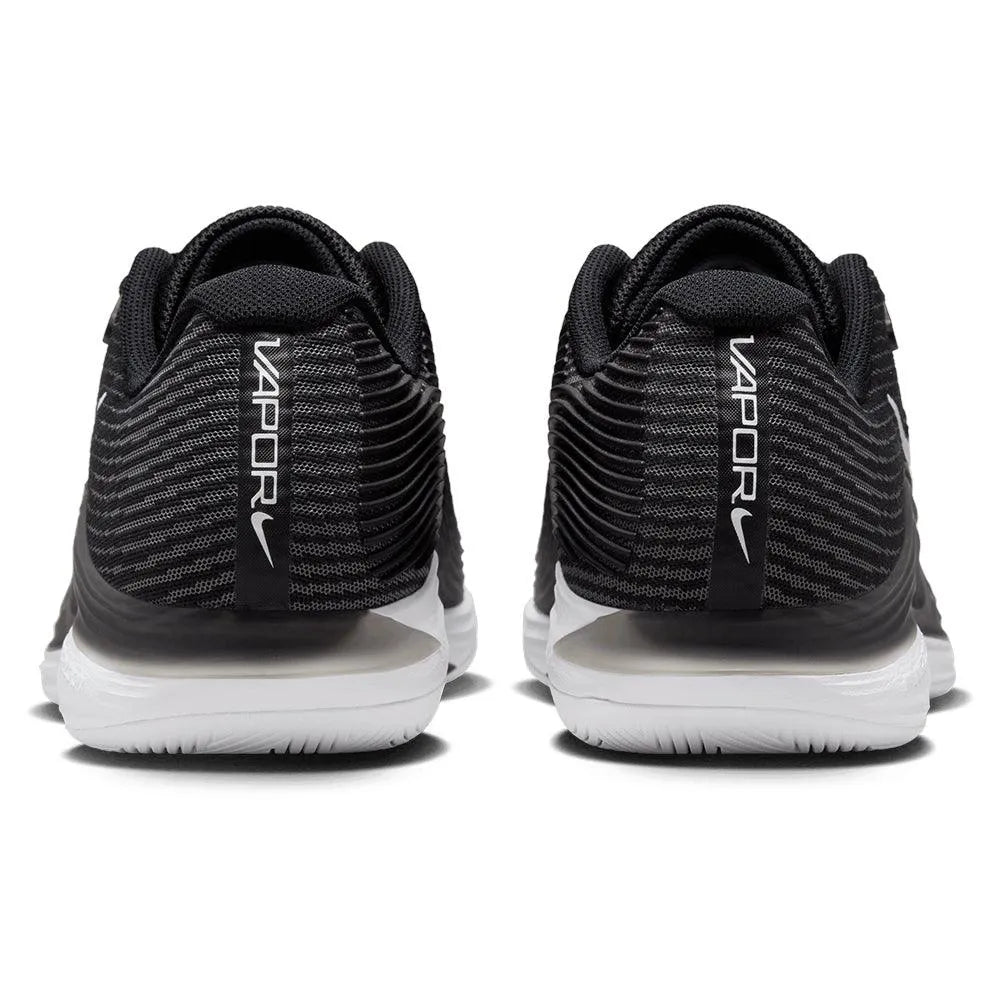 Men's Zoom Vapor 12 Tennis Shoes Black and White