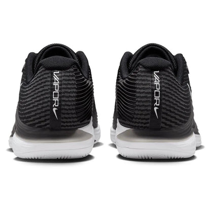 Men's Zoom Vapor 12 Tennis Shoes Black and White